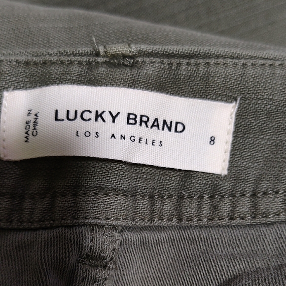 Men's Olive Pants - Picture 8 of 9